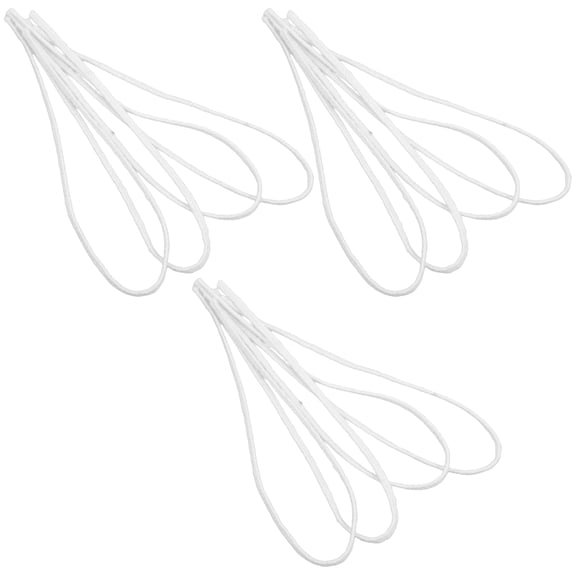 Hemoton 12pcs Oil Lamp Wicks Round Cotton Replacement Wicks Braided Round Candle Wicks Oil Lamp Wicks For Kerosene Lamp Candle Making