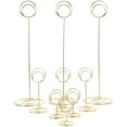 thumbnail image 1 of Hemoton 15 Pcs Stand Wedding Dining Table Number Clip 22.00X7.00X7.00CM Golden, 1 of 1