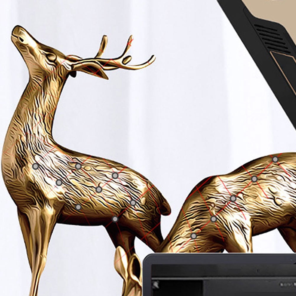 Hemoton 15 Sheets Reference Points For 3D Scanning Reflection Markers ...