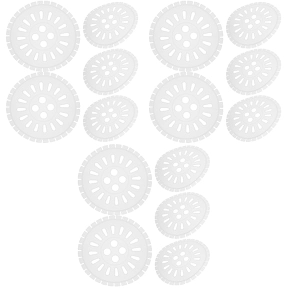 Hemoton 15 pcs  Dehydrator Sheets Washer Machine Dehydrator Pads Washing Machine Liners