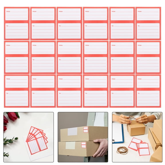 Hemoton 150pcs Self Adhesive Shipping Label Stickers For  Envelopes Mailing Bags Blank Address Labels For Writing  Mailing Labels