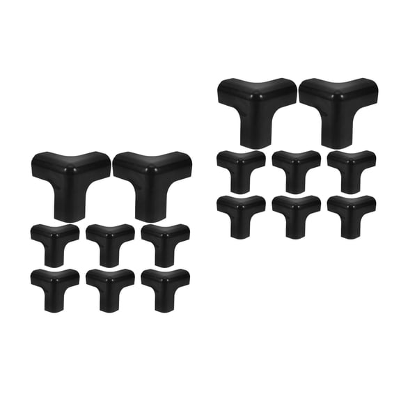 UPGRATOR 16 pcs Table Edge Protector Soft Corner Guards for Baby Proofing Furniture Safety Protectors Child Edge Bumpers