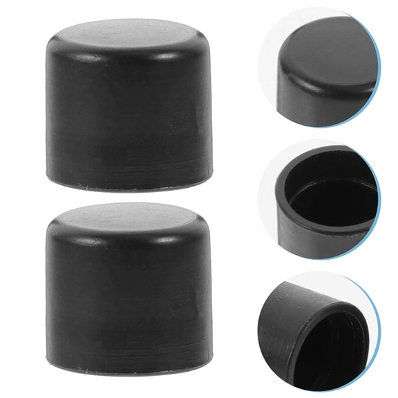 Hemoton 16pcs 8mm Foosball Table Rod End Caps For 0.5-0.7m Tables Iron Rod Plugs High Stability Table Soccer Accessories Reusable Foosball Pole Covers For Foosball Table Repairs