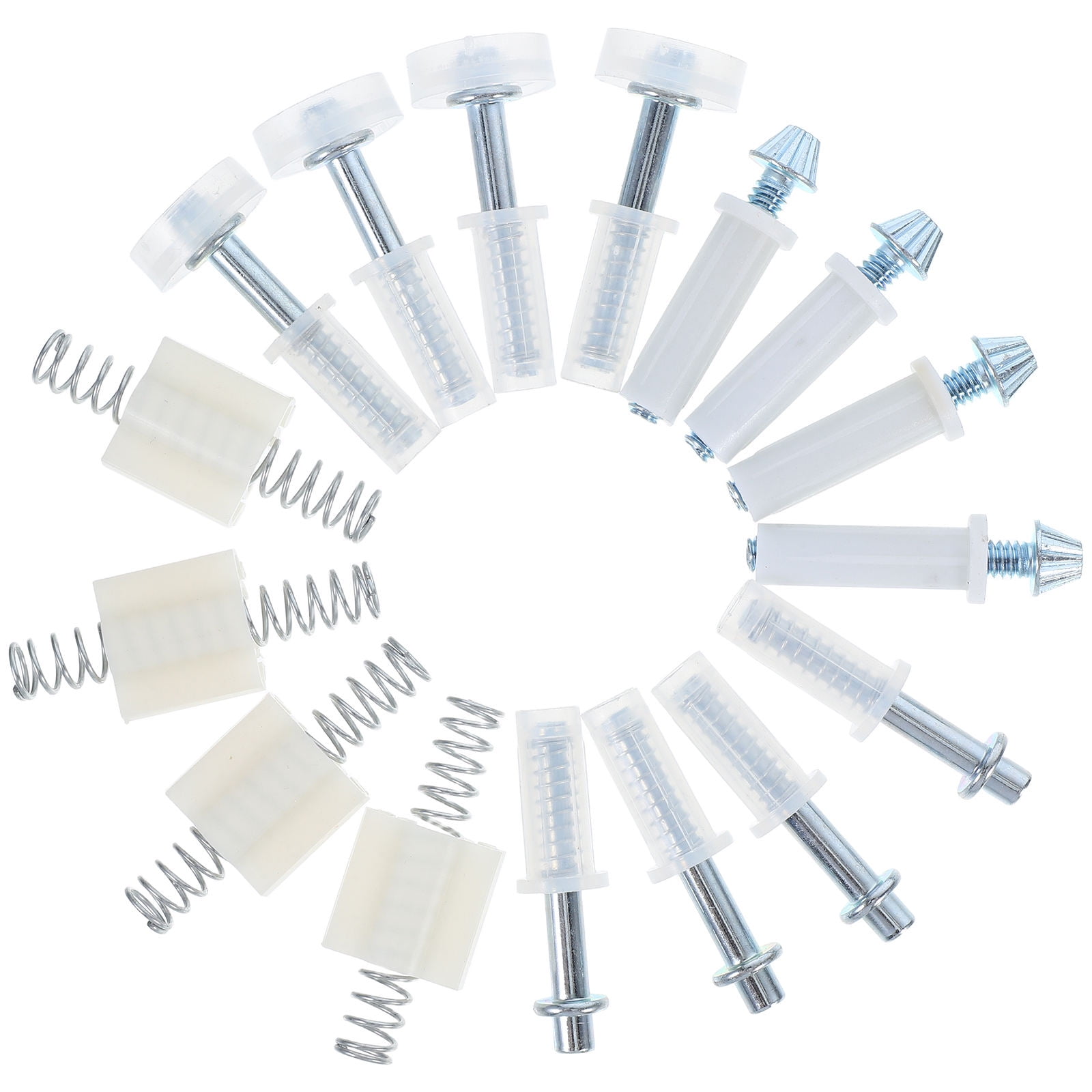Hemoton 16pcs Sliding Barn Door Floor Guide Closet Door Hardware Kit ...