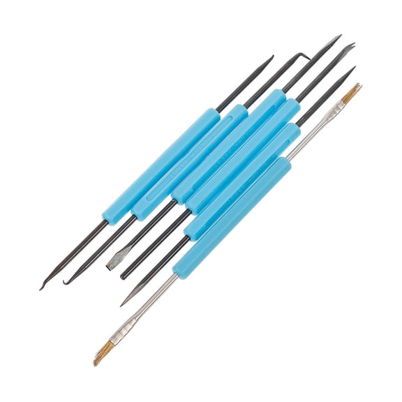 SOPOTUTU Sky-Blue Assist Tool Kit - Flexible Use, Heat-Resistant Tip, 18Pcs