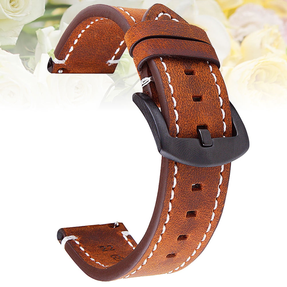 Affordable Good Looking Leather 18 mm Watch Band HA2025G-3_K0022767 main image 0