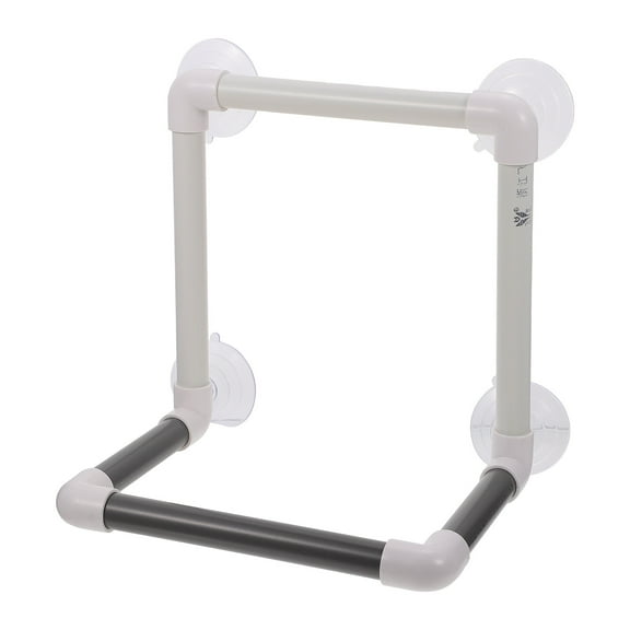 Hemoton 1Pc Bird Shower Perch Window Wall Hanging Playing Toy Bird Shower Plaything