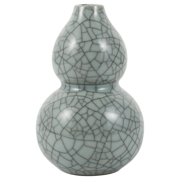 Hemoton 1Pc Ceramic Gourd Flower Arrangement Hydroponic Vase Home Decoration Vase