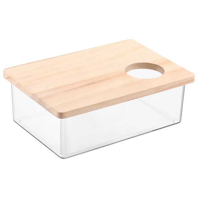 Hemoton 1pc Acrylic Sandbox Hamster Bath Container Hamster Sand Bath