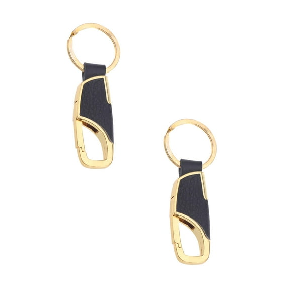 Hemoton 2-Pack Men's Keychains with Build and Stylish Textured Design, Perfect for Everyday Use and Giving