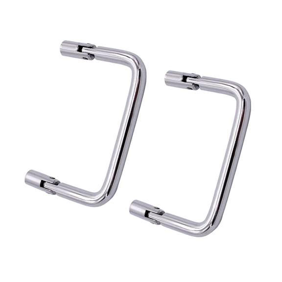 Hemoton  2 PCS Automation Equipment Pulls Quick Installation Handle Silver