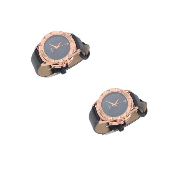 Hemoton  2 PCS Smartwatch Elegant Belt Dress Quartz Woman Miss