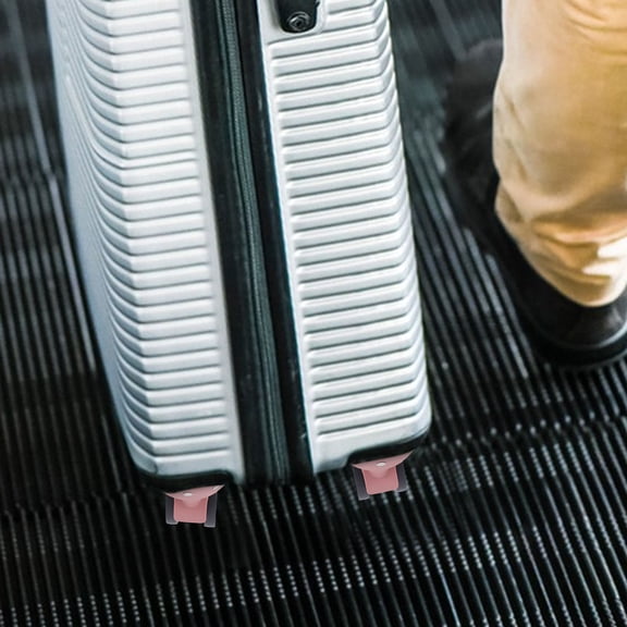 Hemoton 2 Pairs Luggage Wheels Replacement Plastic Suitcase Spinner Wheel Replacement ABS Swivel Caster Wheels for Luggage Storage Box and Trolley