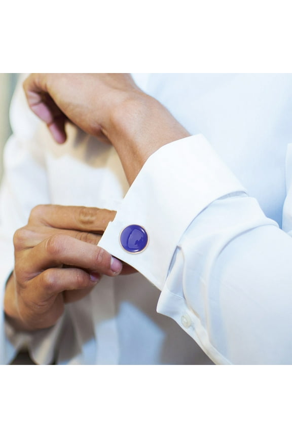 2 Pairs Men's Formal Cufflinks Classic Wedding Business Shirt Cuff Links Buttons Groom Cufflinks Tuxedo Jewelry for Weddings Business Meetings and Formal Events