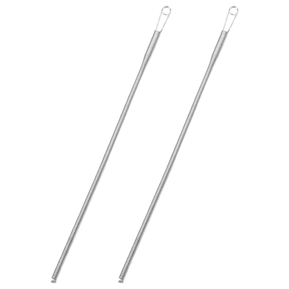 Hemoton 2 Pcs Bendable Cord Threading Tool DIY Rope Threader for Hand Sewing Metal Threader Tool for Drawstring Stainless Steel Rope Threading Needle