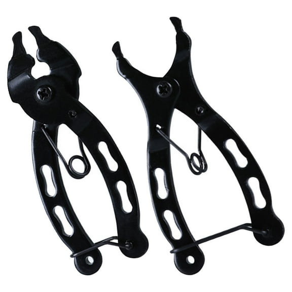 Hemoton 2 Pcs Bicycle Link Pliers Chain Hook Pliers 9.30X4.50X0.30CM Black
