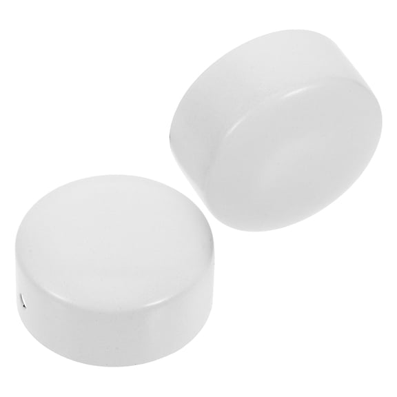 Hemoton  2 Pcs End Cap for Flat Handrail Stair Head Accessories