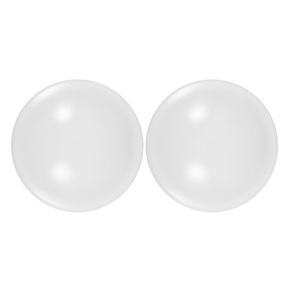 HEMOTON 2 Pcs Ceiling Light Covers Plastic Fixture Shade Replacement Dome Cover for Lighting Accessories