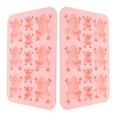 thumbnail image 1 of Hemoton  2 Pcs Frog Shape Silicone Mold DIY Chocolate Frogs Cake Baby Pink, 1 of 8