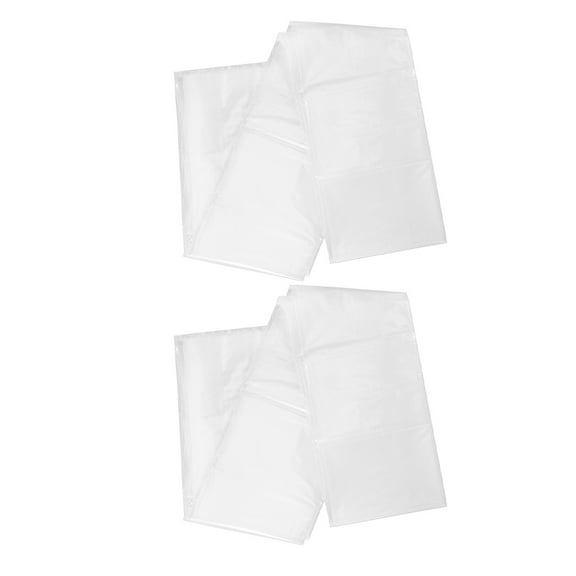 Hemoton 2 Pcs Plastic Mattress Bag For Moving Storage Waterproof Mattress Protector Covers Bed Bags Heavy-Duty Mattress Moving Supplies