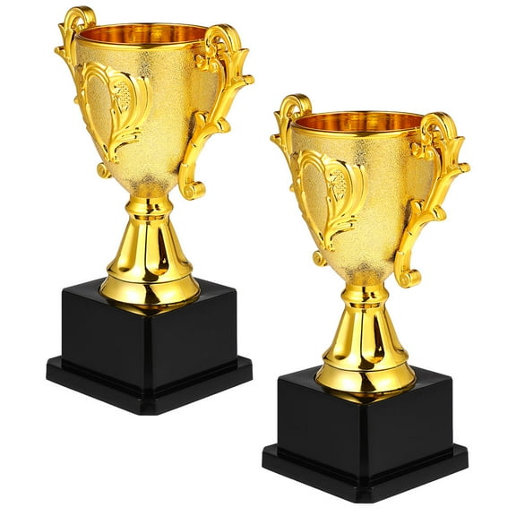 Hemoton  2 Pcs Rattan Table Lamp Trophy School Competition