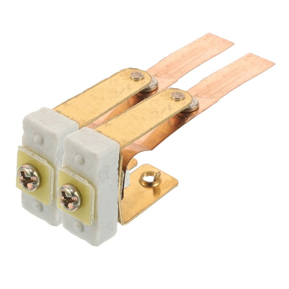 HEMOTON 2pcs Copper Connection Control Switch for Rice Cooker Temperature Control Switch Replacement Parts, Small Appliance Repair Kit