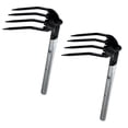 thumbnail image 1 of Hemoton  2 Pcs Shovel Four-tooth Loosening Harrow Gardening Hand Tool, 1 of 8