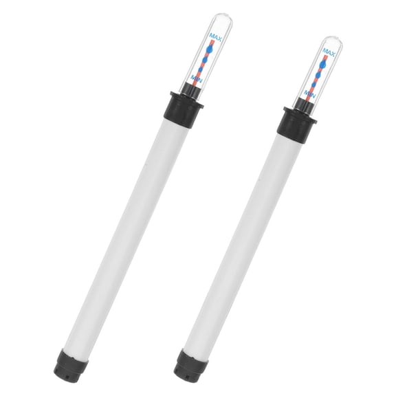 Hemoton  2 Pcs Soil Meter for Indoor Plants Water Potted Device Planters Hydrometer White