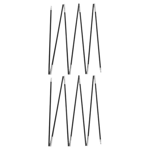 Hemoton 2 Pcs Tent Poles Replacement Pre-Assembled Tent Poles Outdoor Tent Repair Rod Tent Replacement Parts For Hiking Camping Backpacking 3.2m
