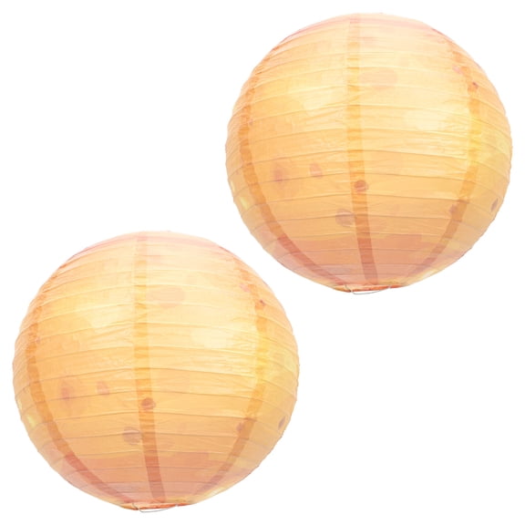 Hemoton 2 Pcs Torch Lantern Home Decor Child Baby 30X30CM Golden