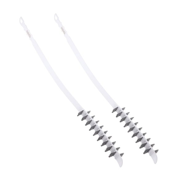 Hemoton 2 Pcs Washing Machine Cleaning .00X2.00X1.00CM White