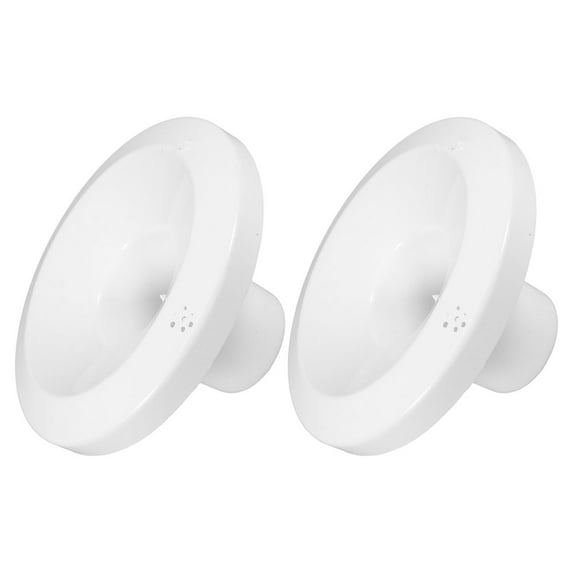 Hemoton 2 Pcs Water Dispenser Bucket Cover 19.70X19.70X10.50CM White