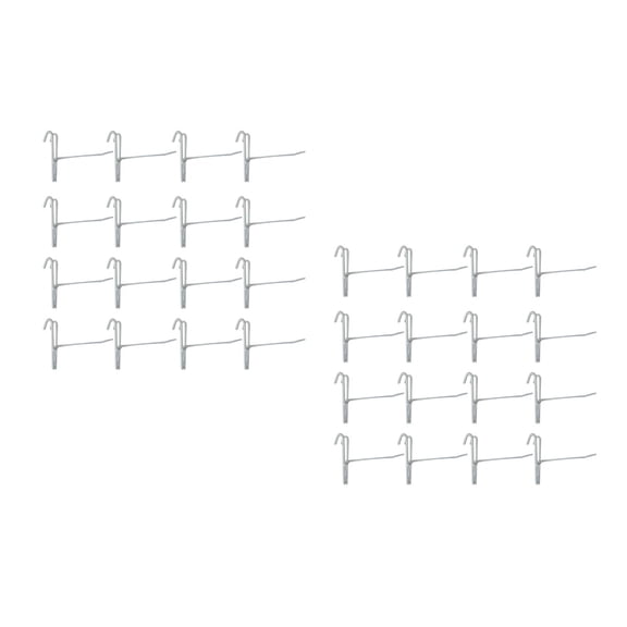 Hemoton  2 Pieces Hanging Hooks Bag Hanger Nail-free Existing Object