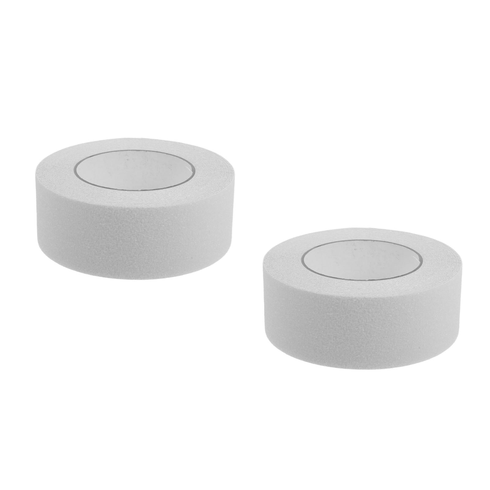 Hemoton 2 Rolls Clear Non- for Indoor Stairs, Transparent Safety Traction Tape, Anti-Skid Sticker for Bathroom & Shower