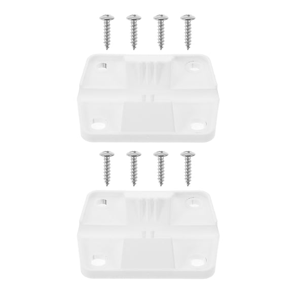 Hemoton 2 Set Cooler Hinges Replacement With Screws Long-Lasting Cooler Box Accessories Coolers Plastic Hinges For Cooler Box Cooler Box Replacement Hinge