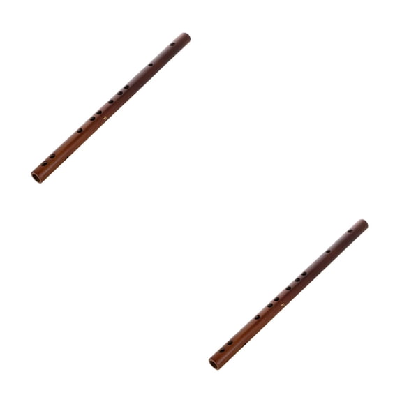 Hemoton 2 Sets Beginner-Friendly F Key Bamboo Flute Traditional Adults Chinese Music Instrument Traditional Professional F Key Bamboo Flute