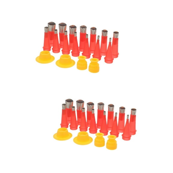 Hemoton 2 Sets  Caulking Tool Caulking Finisher Caulking Tip Grout Sealer Applicator Supply