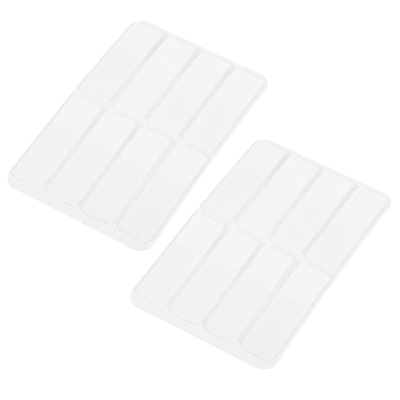 Hemoton 2 Sets Elegant Frosted Quick Index Tab Noting Labels Sticky Tabs For Clear Marking Highlighting Books Planners Index Sticker