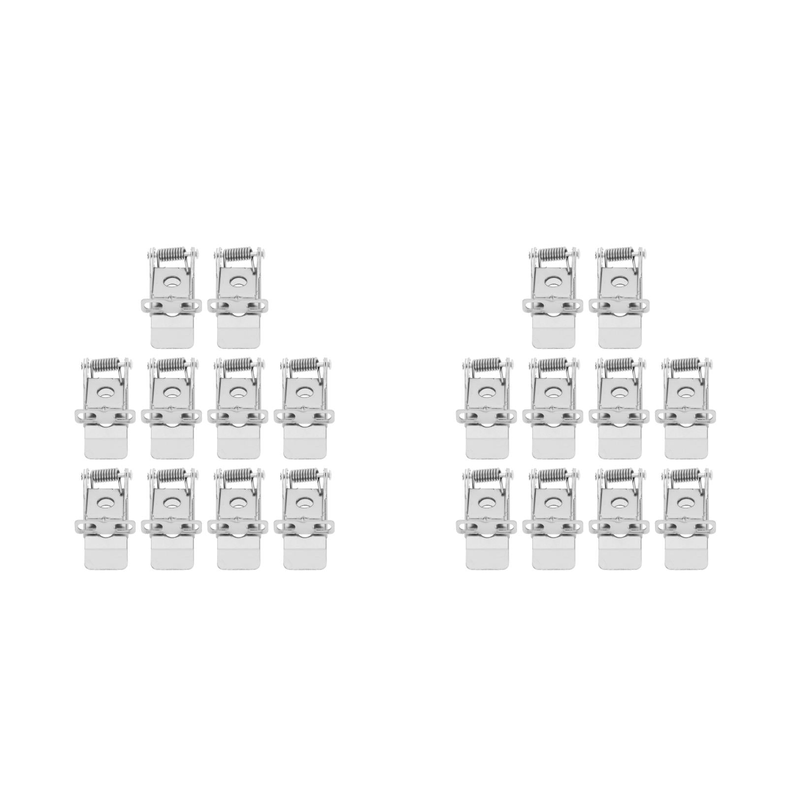 Hemoton 2 Sets of Panel Light Spring Clip Downlight Retaining Clamp ...