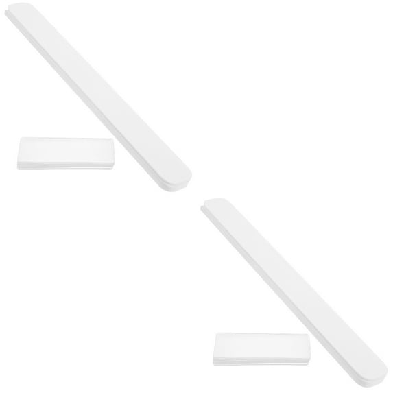 Hemoton 2 Sets of Drawer Slides Furniture Guide Slides Plastic Drawer Runners Draw Rail Replacements