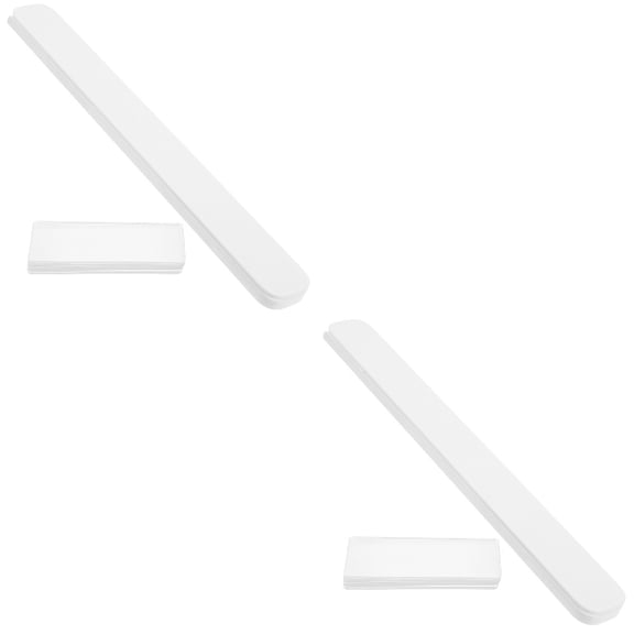 Hemoton 2 Sets of Drawer Slides Furniture Guide Slides Plastic Drawer Runners Draw Rail Replacements