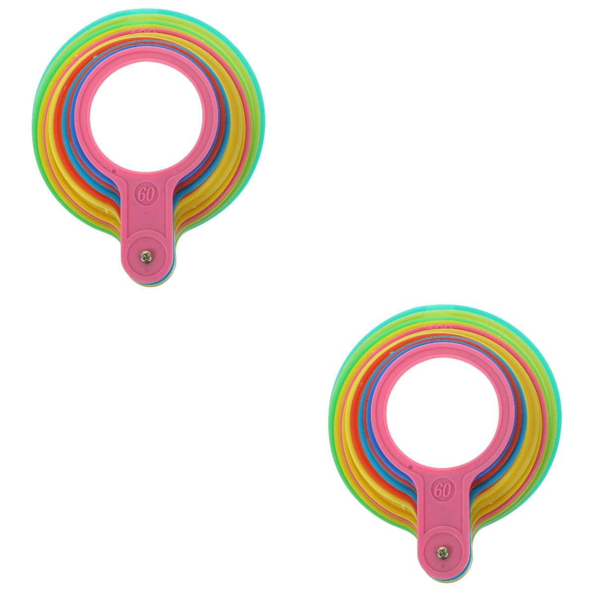 Hemoton 2 Sets of Plastic Fruit Diameter Gauge Plastic Diameter ...