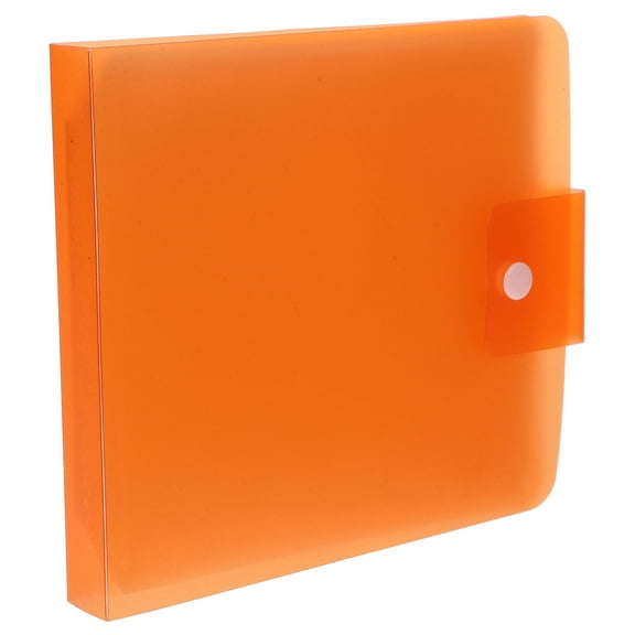 Hemoton 2 pcs 12 Capacity Disc Storage Case Portable DVD Container for Home Storage