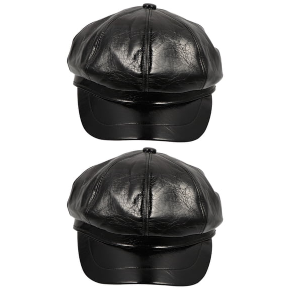Hemoton 2 pcs Creative Women Beret Warm Chic Autumn Hat Girl Chic