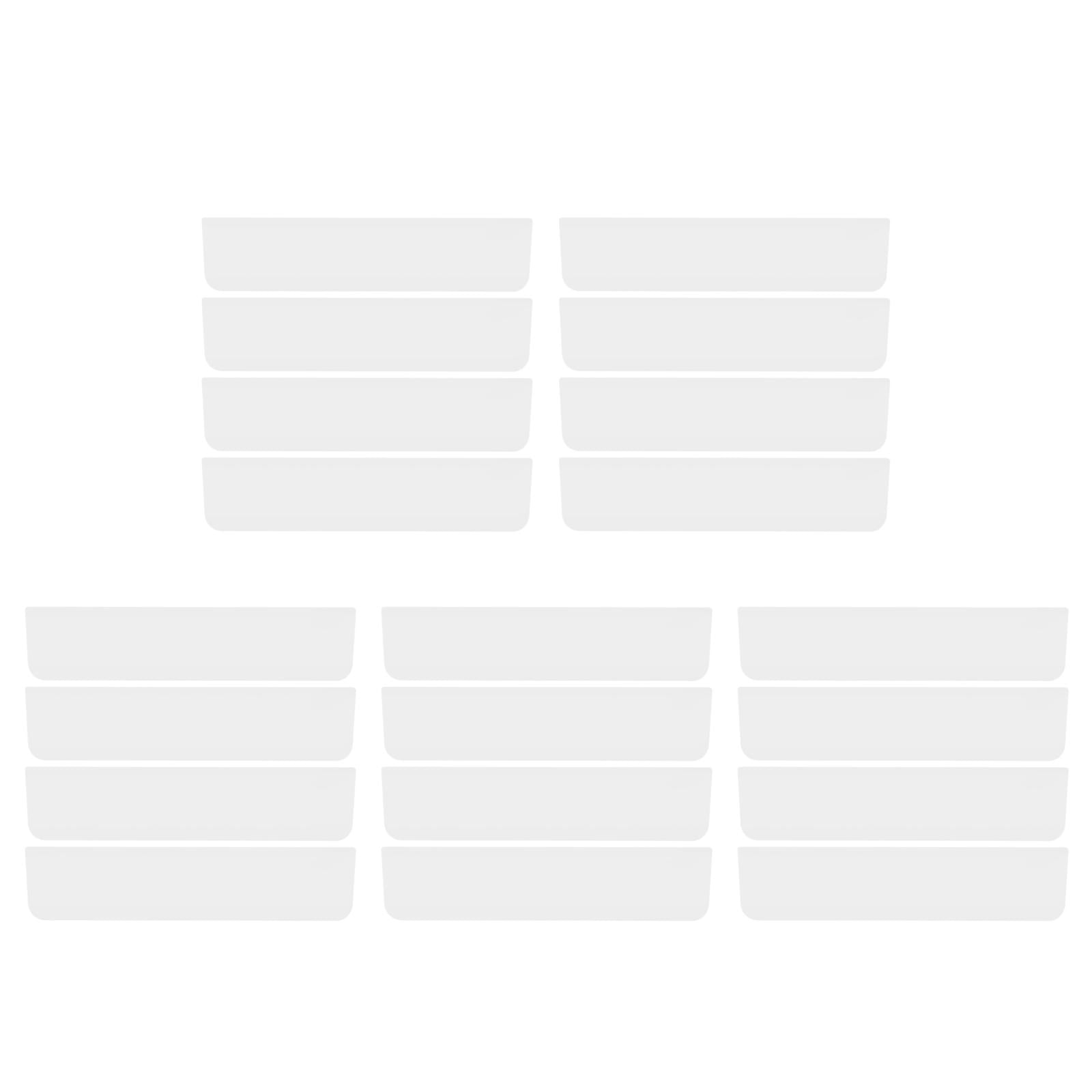 Hemoton 20 PCS Acrylic Cake Baking Mold Divider Tiramisu Tray Divider ...