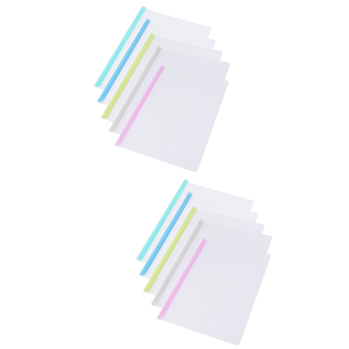 File Folder Bar Hemoton 20 PCS Sliding Bar Clamps File Folders A4 Orgnizer Contract ...