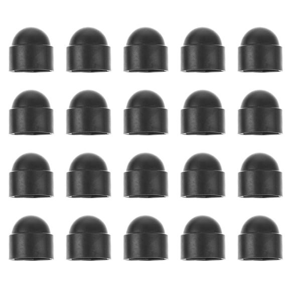 Hemoton 20-Pack Protective Caps for Hexagon Nuts and Bolts, Durable Covers to Shield Exposed Fasteners