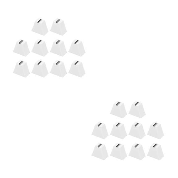 Hemoton 20 Pcs Replacement Fader Knobs Caps for Mixer Sound Console Controller Potentiometer Slider Caps Parts