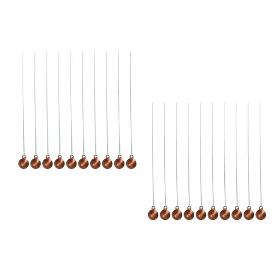 SOPOTUTU Durable Copper Iron Combustion Spoon for Chemical Experiments