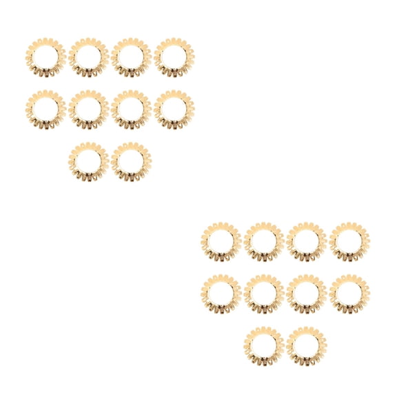 Hemoton 20 pcs  Household Led Lamp Cover Practical Ring Caps Lamp Covers Decoration